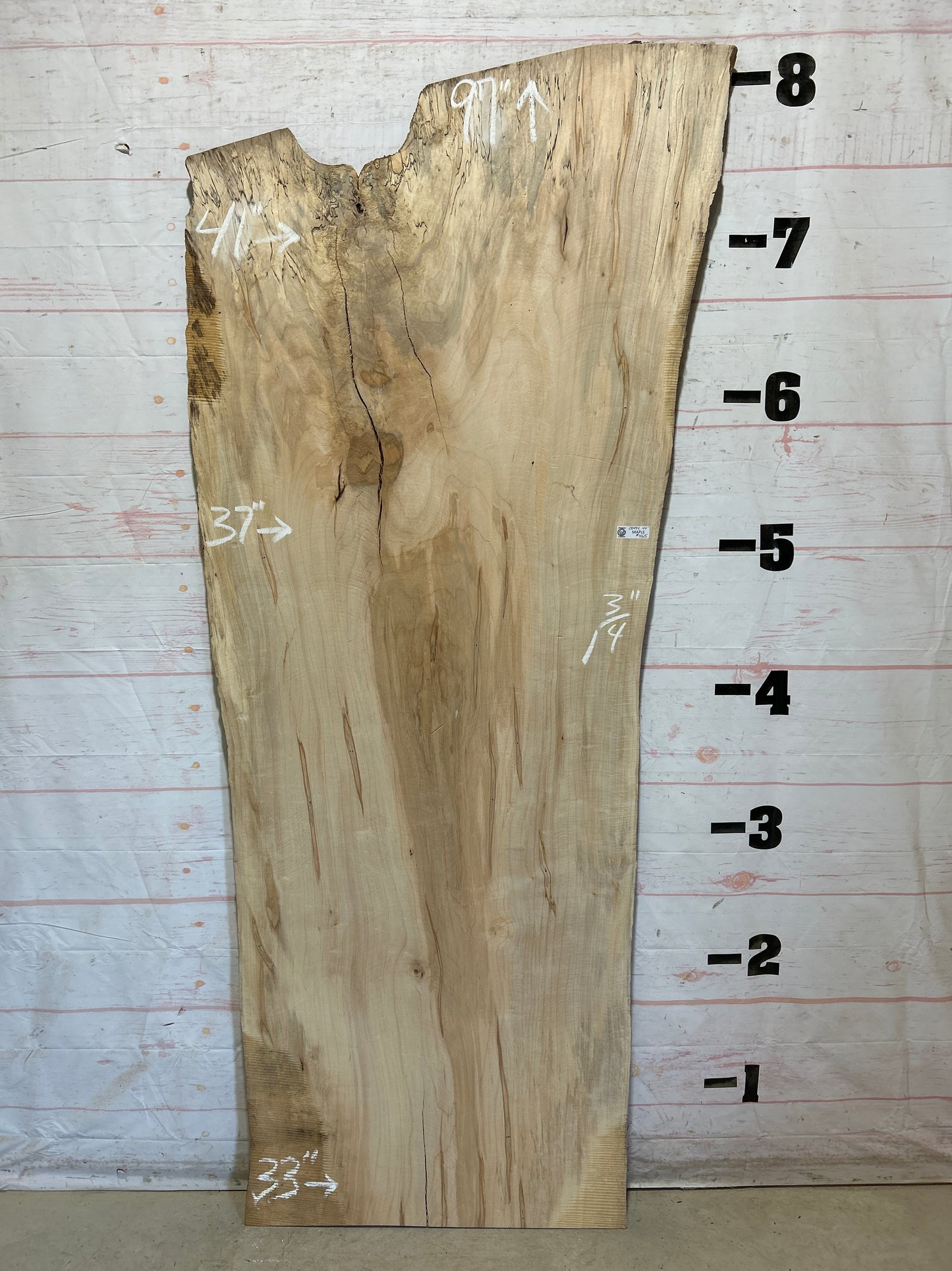 Live Edge Maple Sku#28494-44