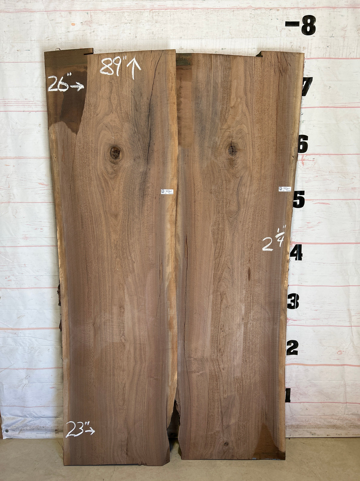 Live Edge Walnut Set Sku#28901K-70