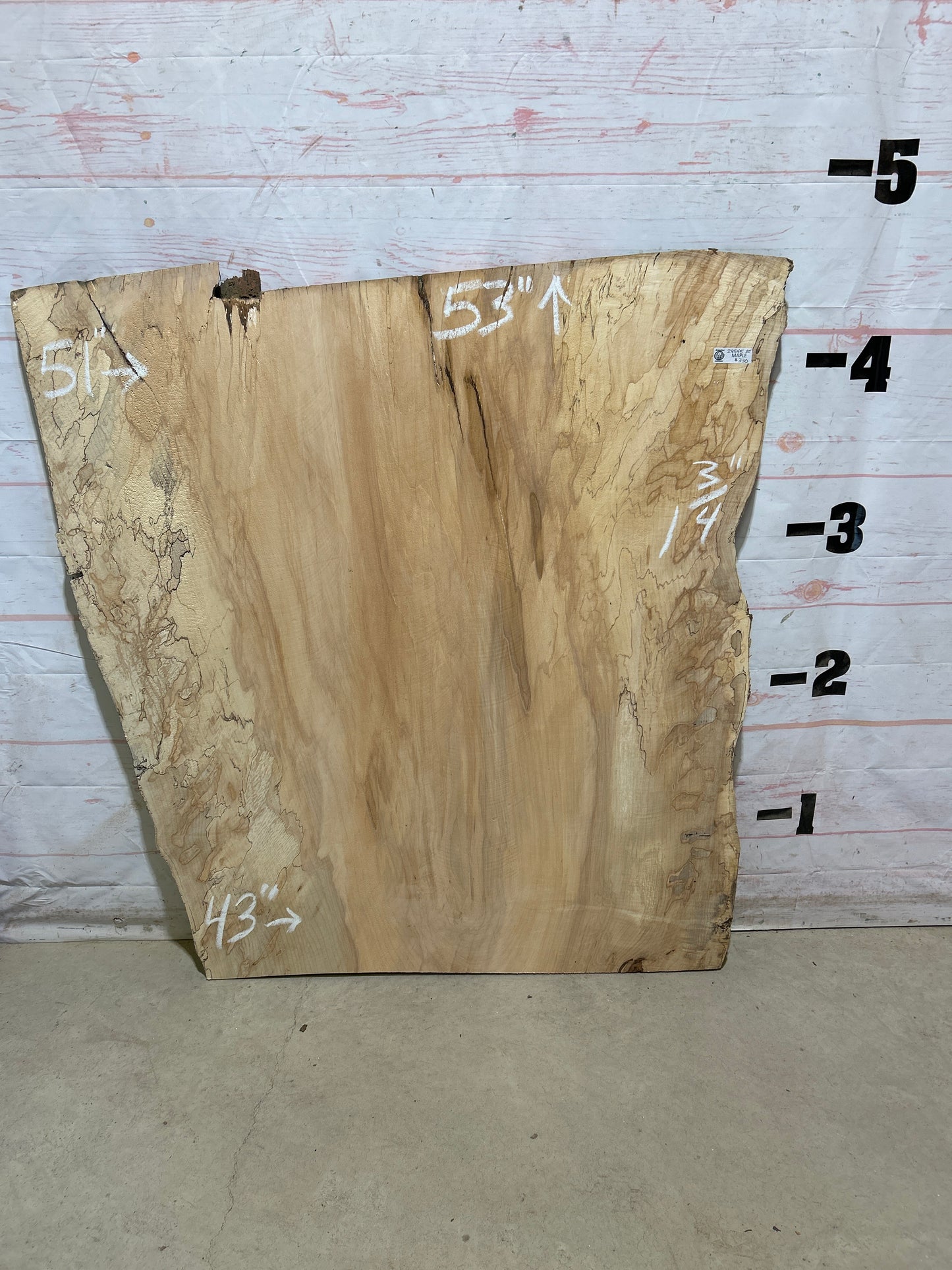 Live Edge Maple Sku#28545-30