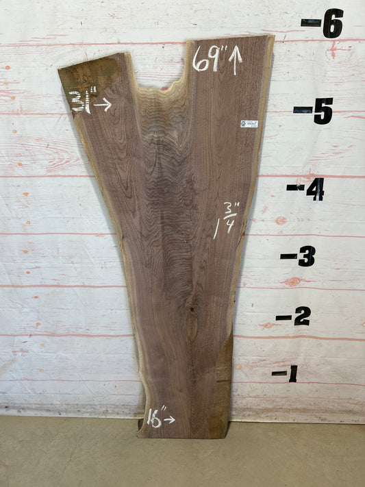 Live Edge Walnut Sku#27659A-20