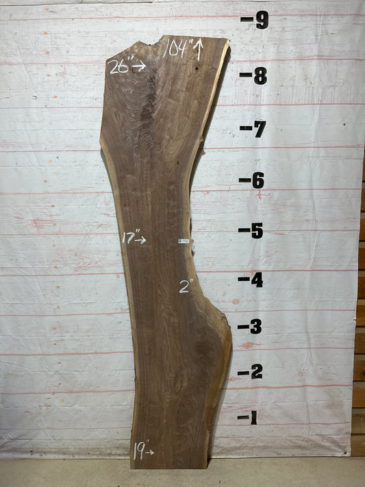 Live Edge Walnut Sku#27934K-32