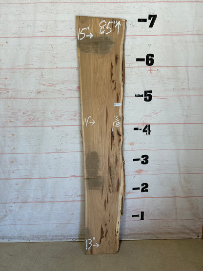 Live Edge Hickory Sku#28608-12