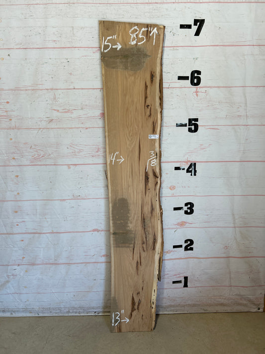 Live Edge Hickory Sku#28608-12