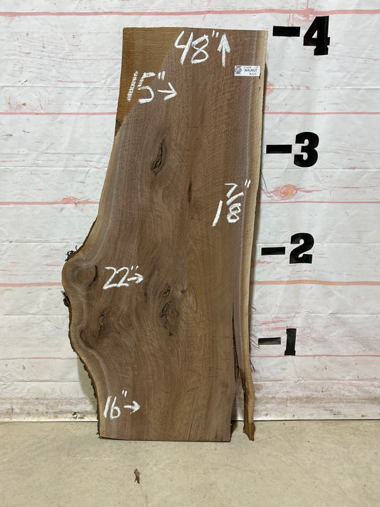 Live Edge Walnut Sku#27399M-13