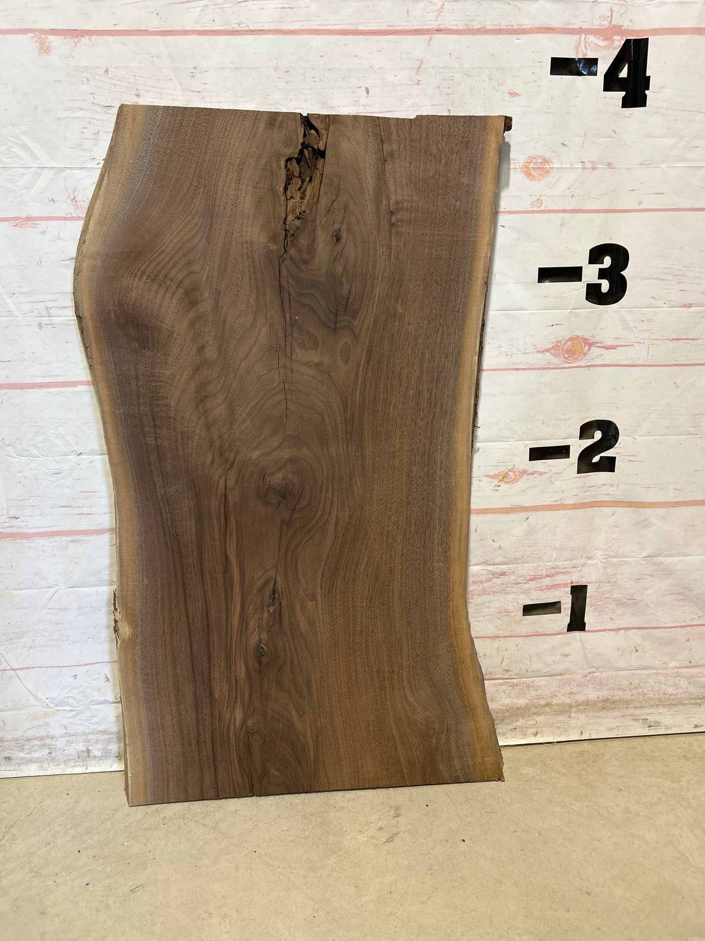 Live Edge Walnut Sku#28045M-17