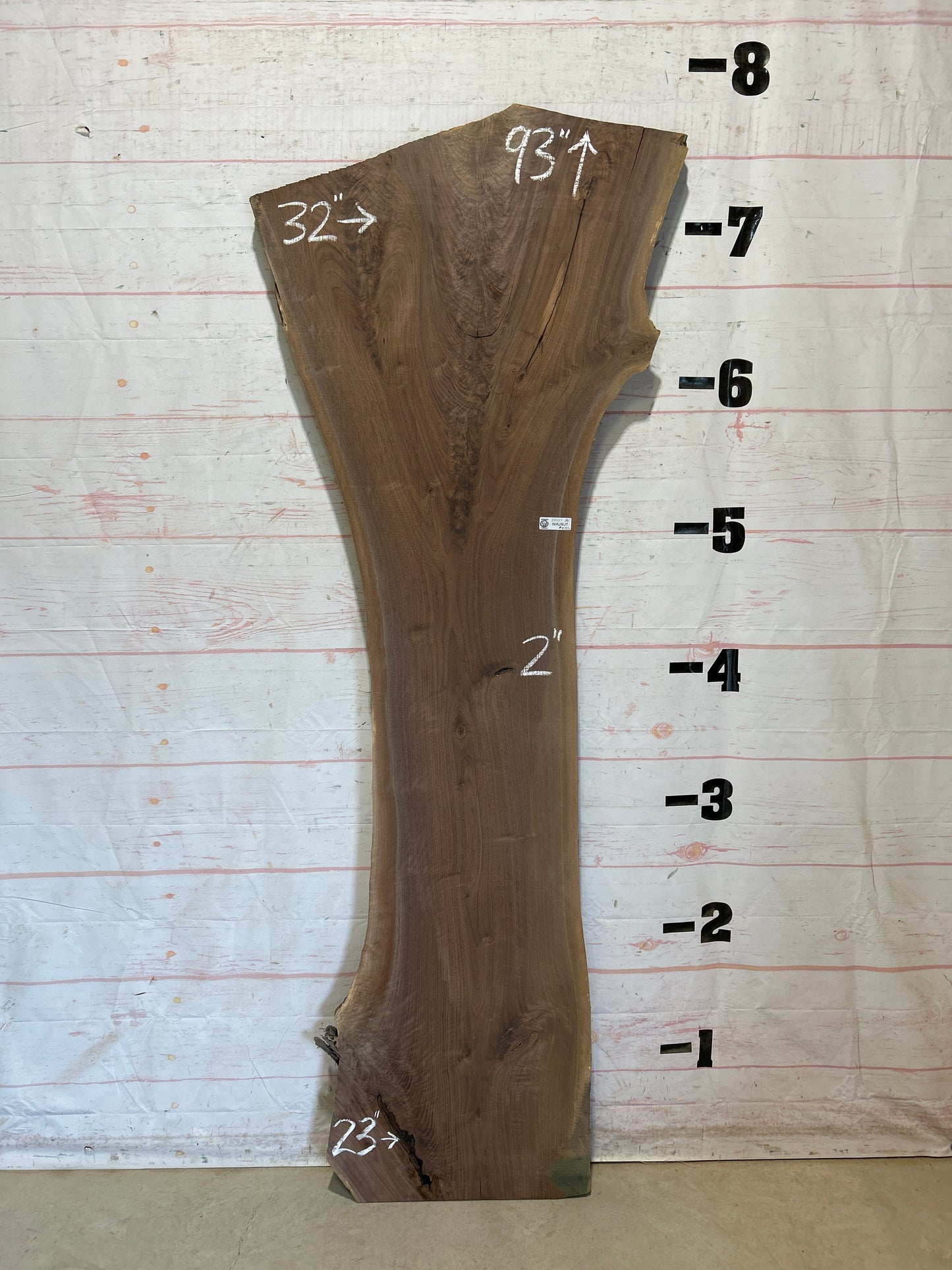 Live Edge Walnut Sku#28527J-36