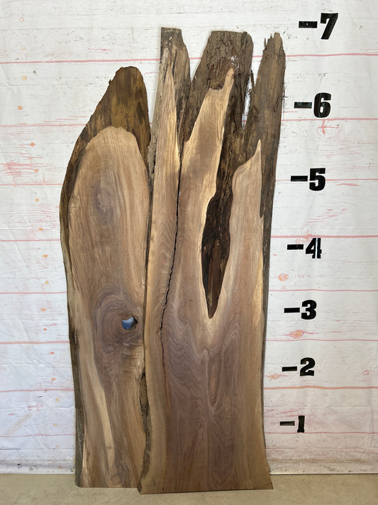 Live Edge Walnut Set Sku#27683A-30