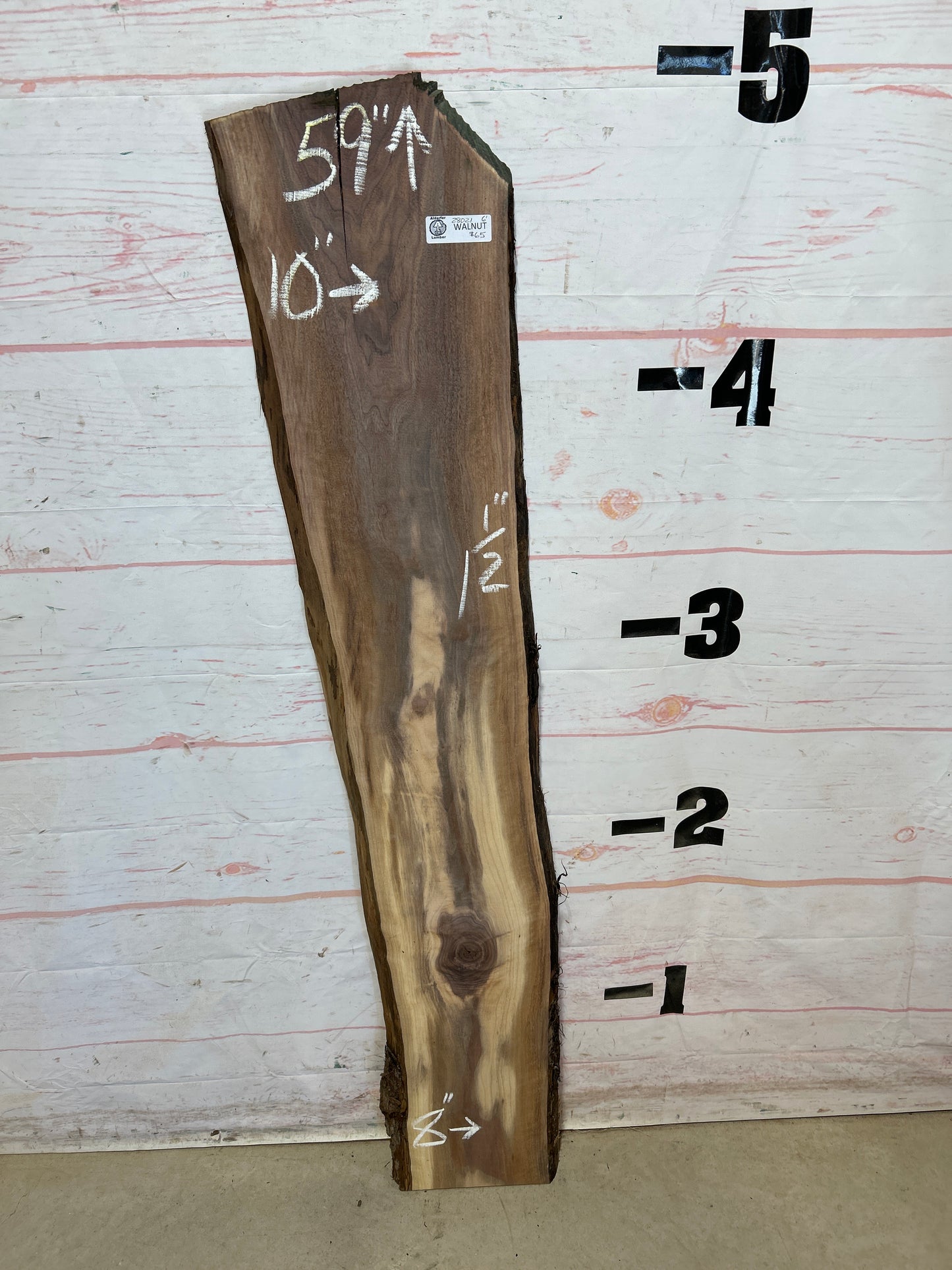 Live Edge Walnut Sku#28021M-6