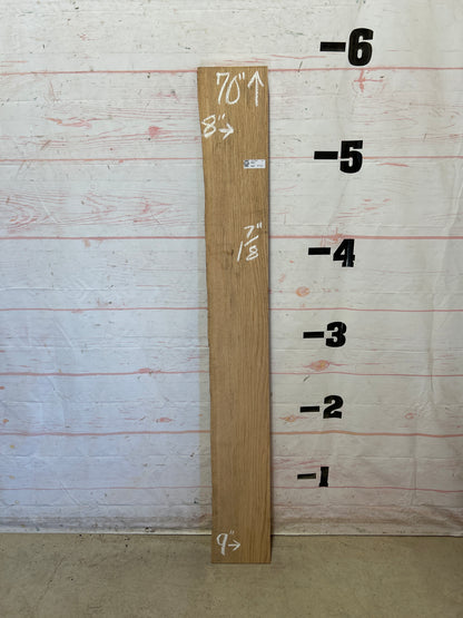 Live Edge Red Oak Sku#28784-9