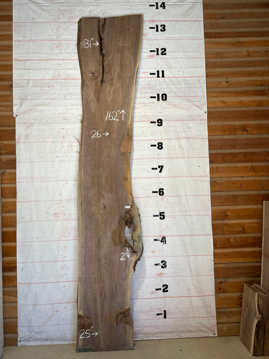 Live Edge Walnut Sku#28672-87