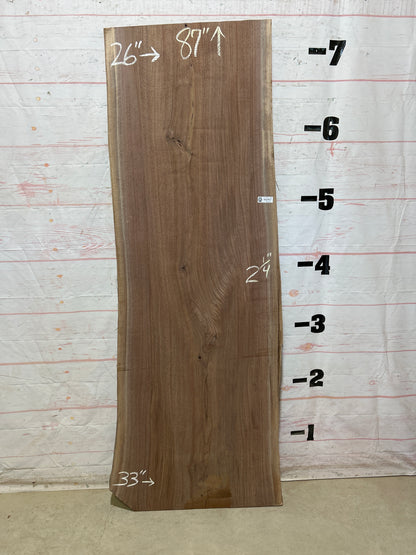 Live Edge Walnut Sku#27716G-41