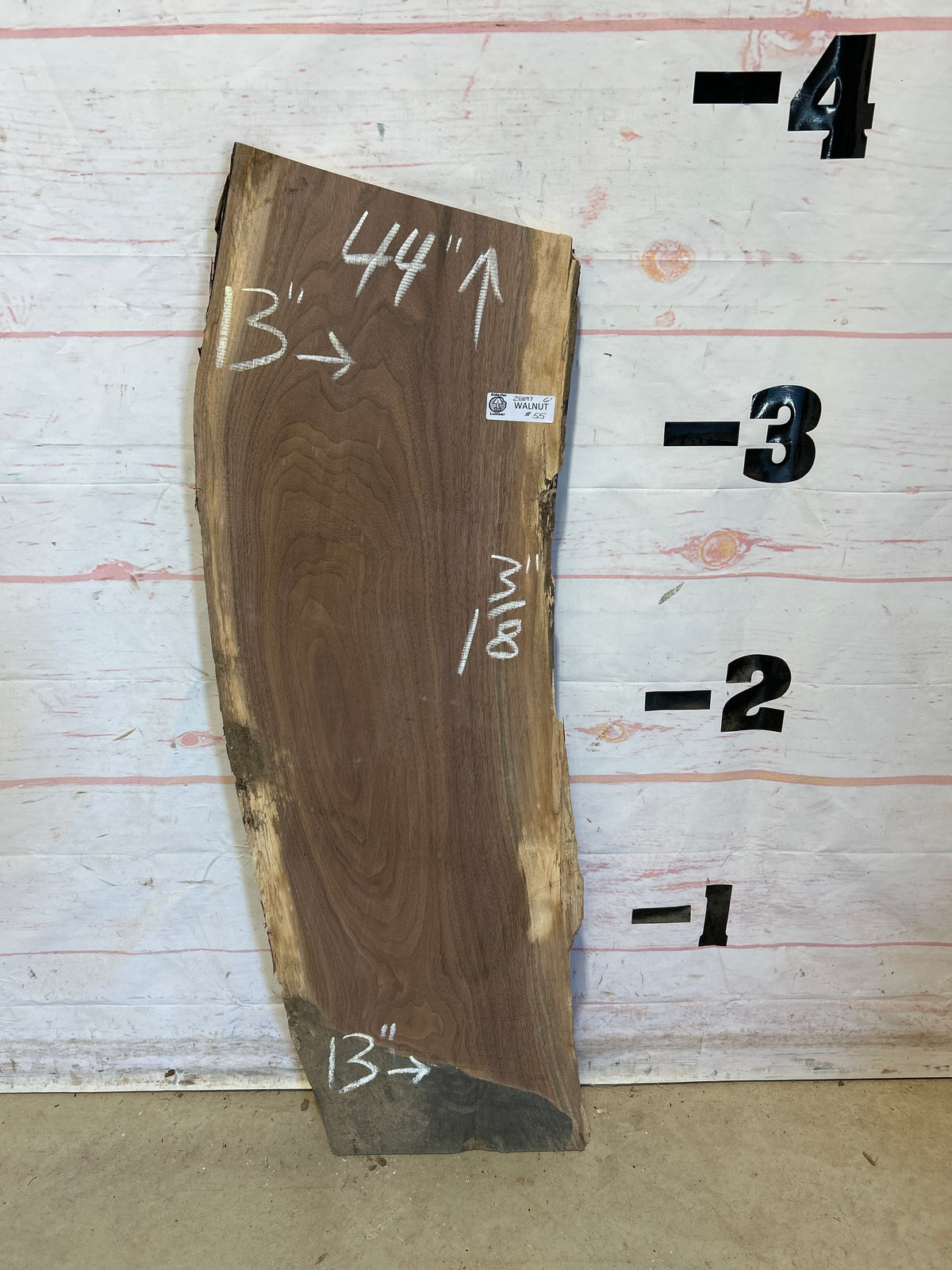Live Edge Walnut Sku#28697M-6