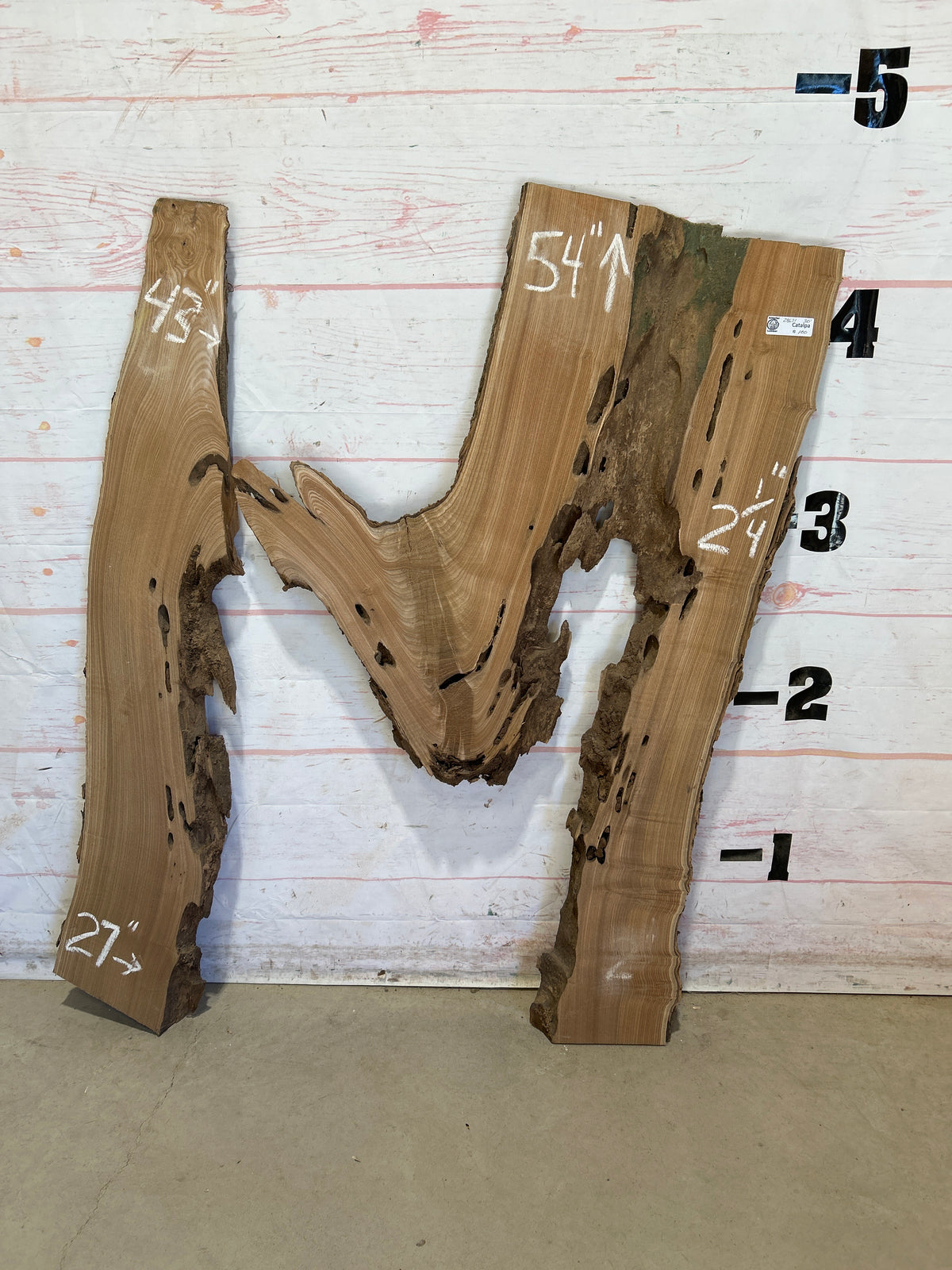 Live Edge Catalpa Sku#28671M-30
