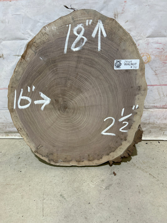 Live Edge Walnut Cookie Sku#28168M