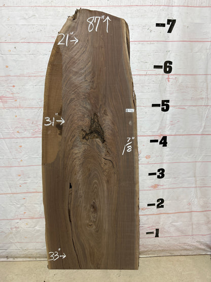 Live Edge Walnut Sku#28113A-33