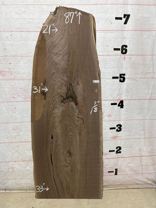 Live Edge Walnut Sku#28113A-33