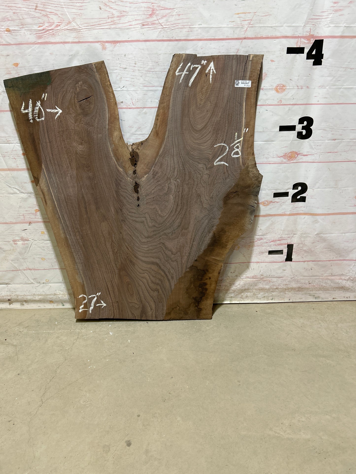 Live Edge Walnut Sku#27233M-22