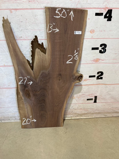 Live Edge Walnut Sku#28046M-17
