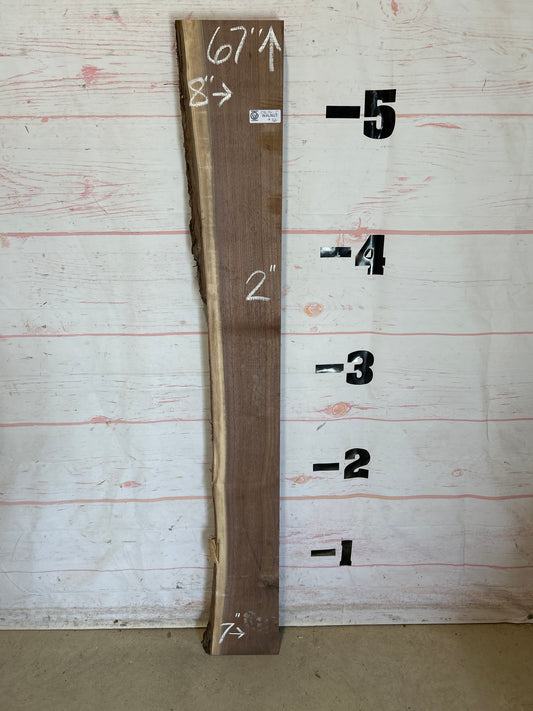 Live Edge Walnut Sku#28676C-7
