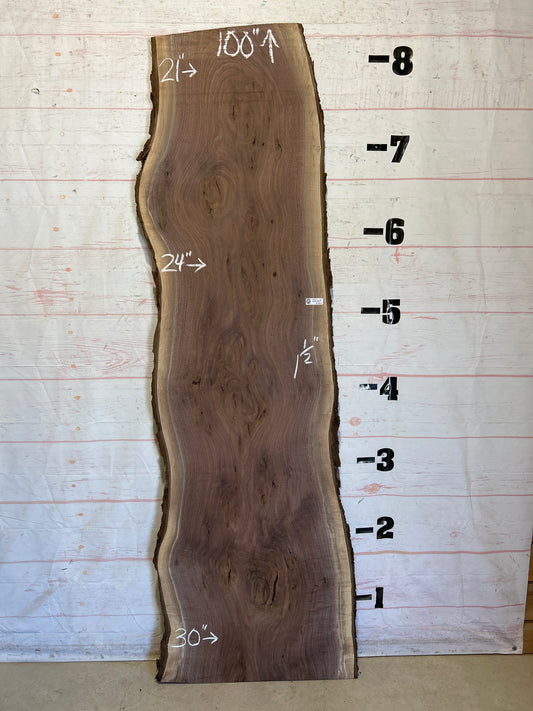 Live Edge Walnut Sku#28631K-27