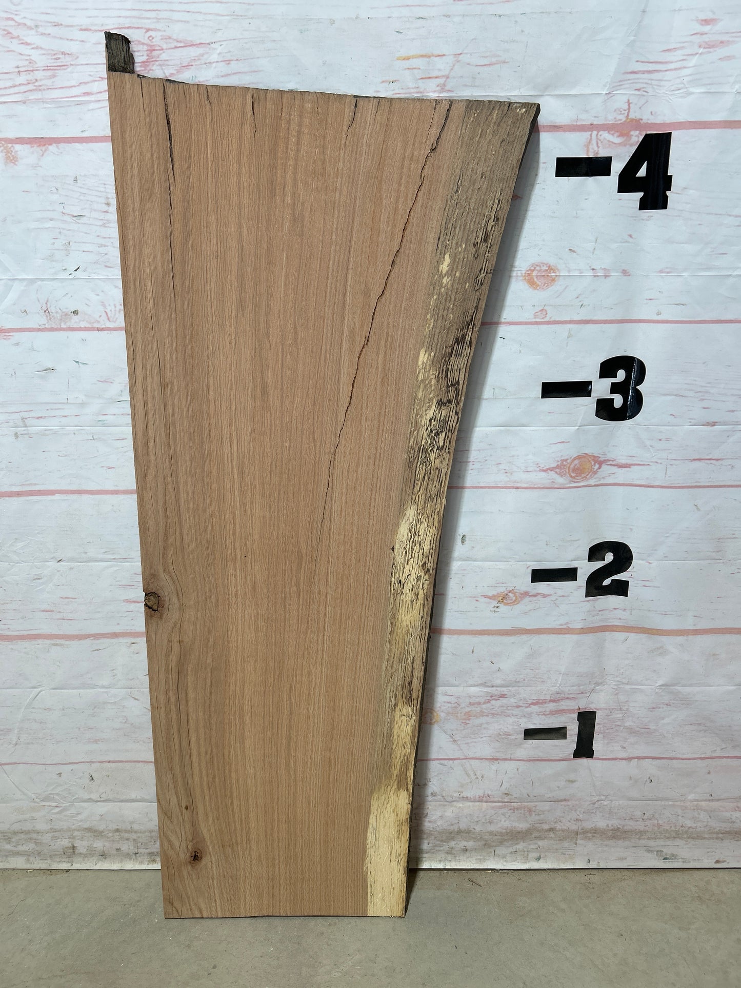 Live Edge Red Oak Sku#27538-14