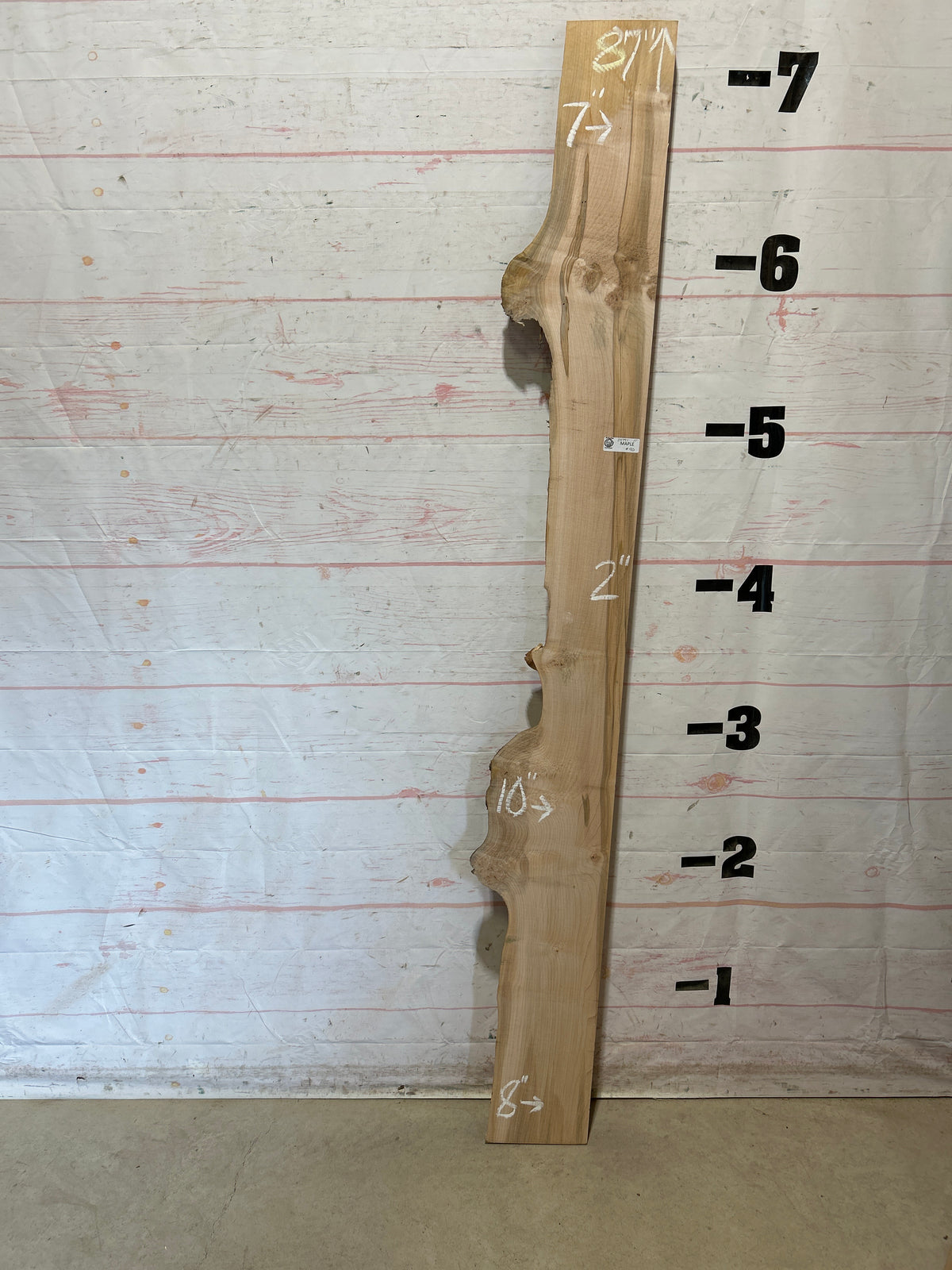 Live Edge Maple Sku#28791E-11