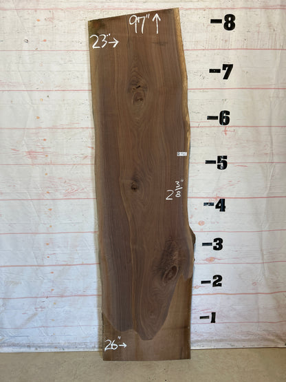 Live Edge Walnut Sku#28414J-42