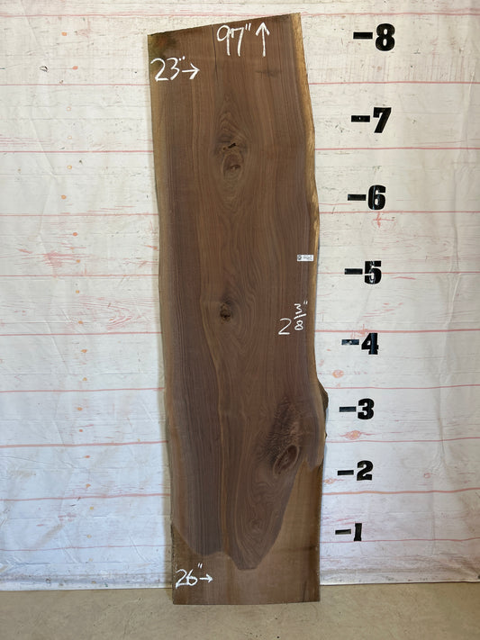 Live Edge Walnut Sku#28414J-42