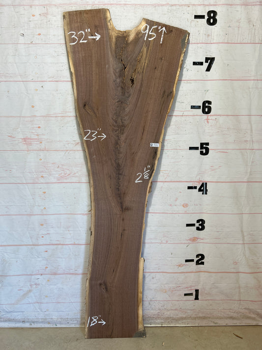 Live Edge Walnut Sku#28522J-33