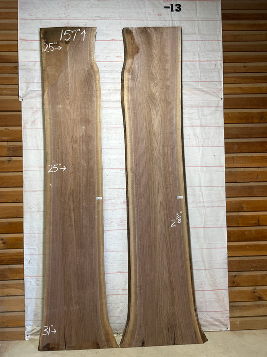 Live Edge Walnut Set Sku#28343-152