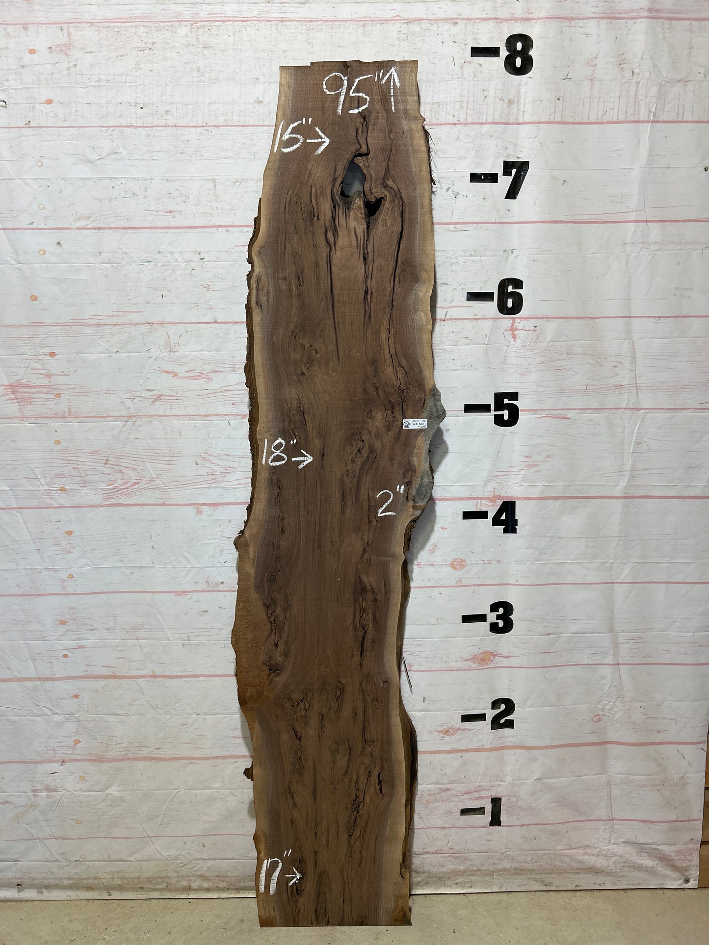 Live Edge Walnut Sku#28104C-22