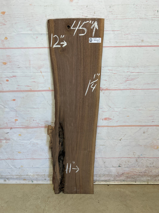 Live Edge Walnut Sku#27644M-5