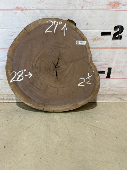 Live Edge Walnut Cookie Sku#28451M