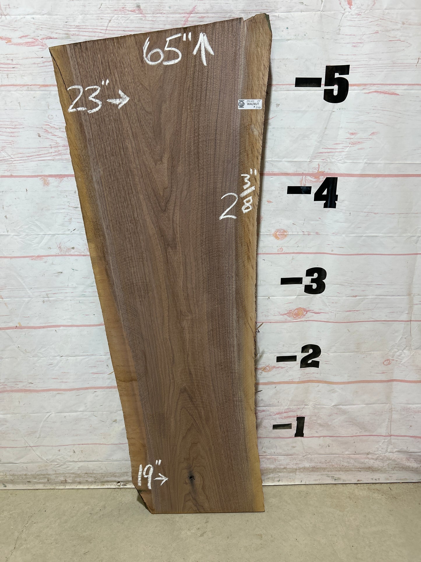 Live Edge Walnut Sku#28142G-24