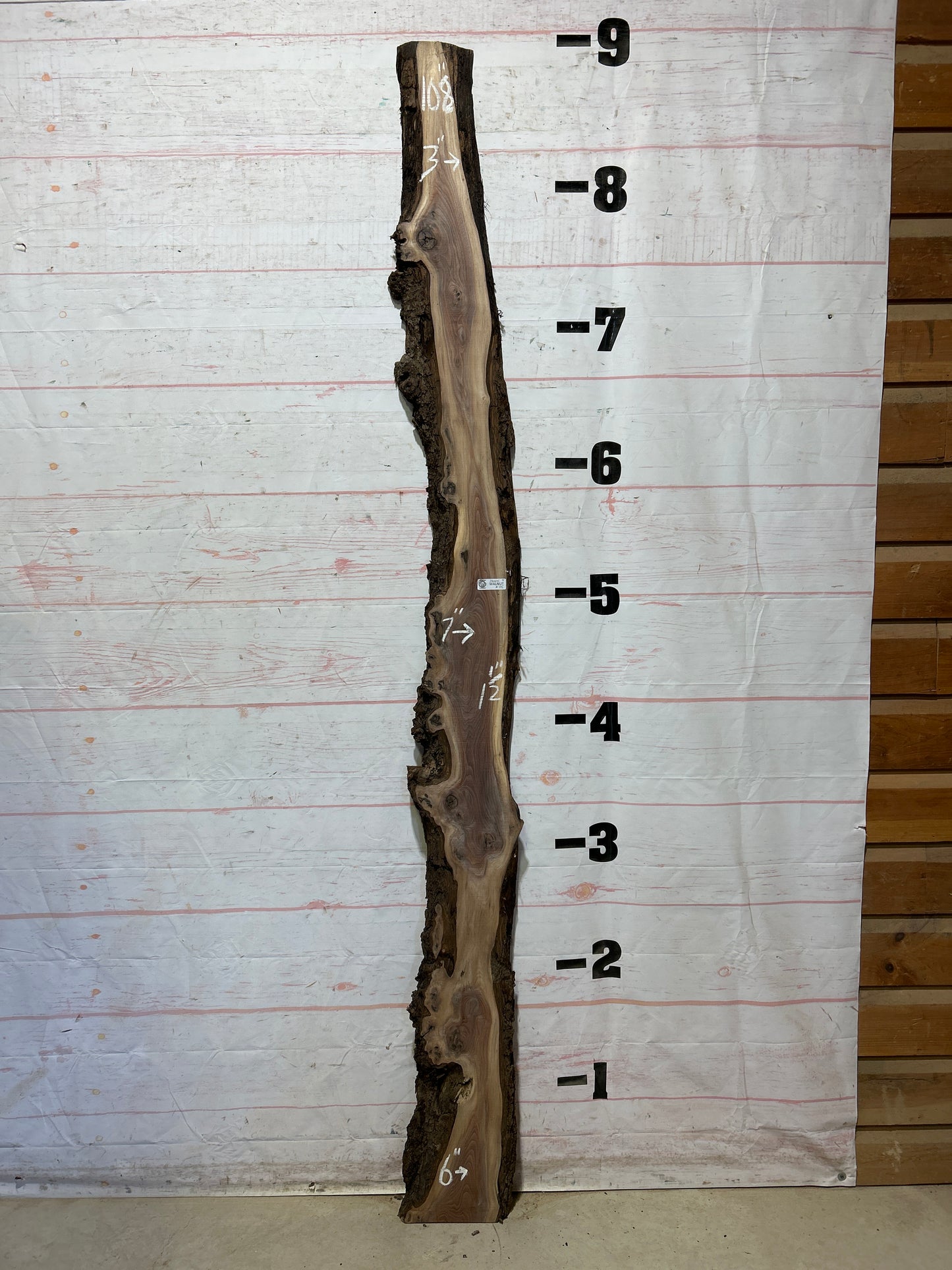 Live Edge Walnut Sku#28005M-9
