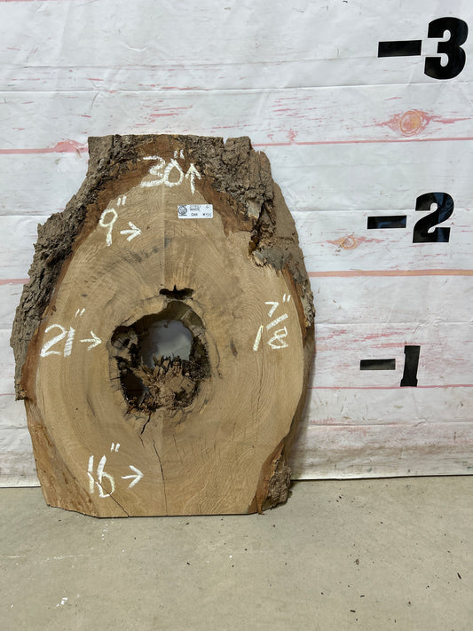 Live Edge White Oak Sku#27351M-6
