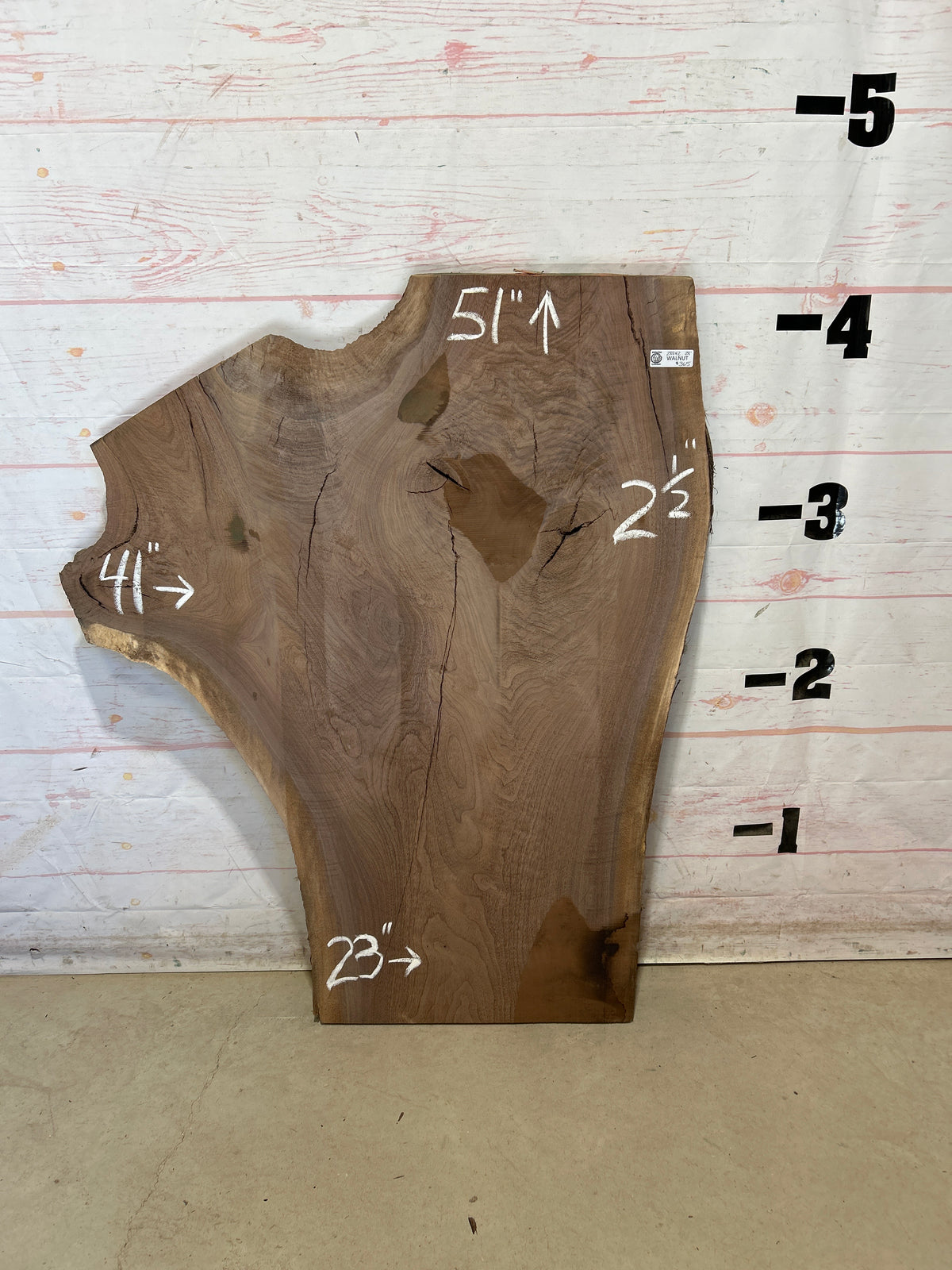 Live Edge Walnut Sku#28842M-28