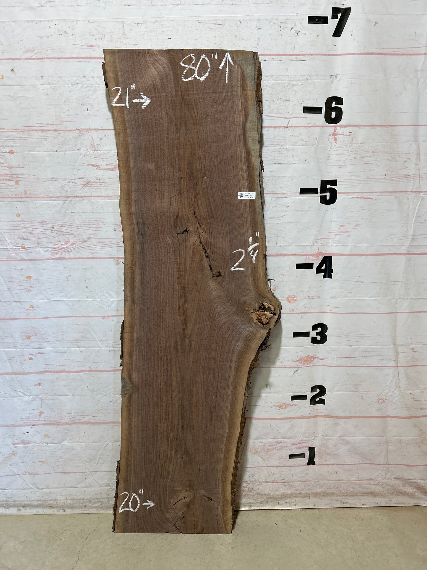Live Edge Walnut Sku#28533G-29