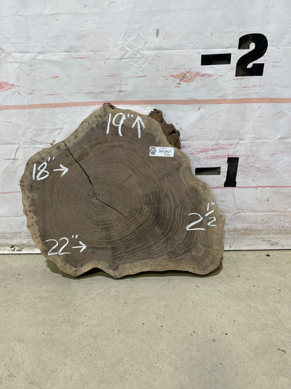 Live Edge Walnut Cookie Sku#27872M