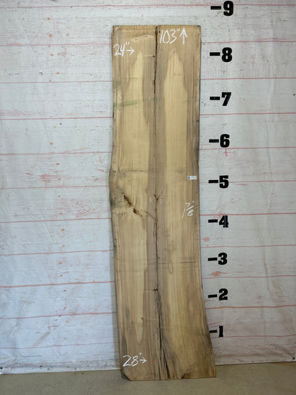 Live Edge Cottonwood Sku#27902-37
