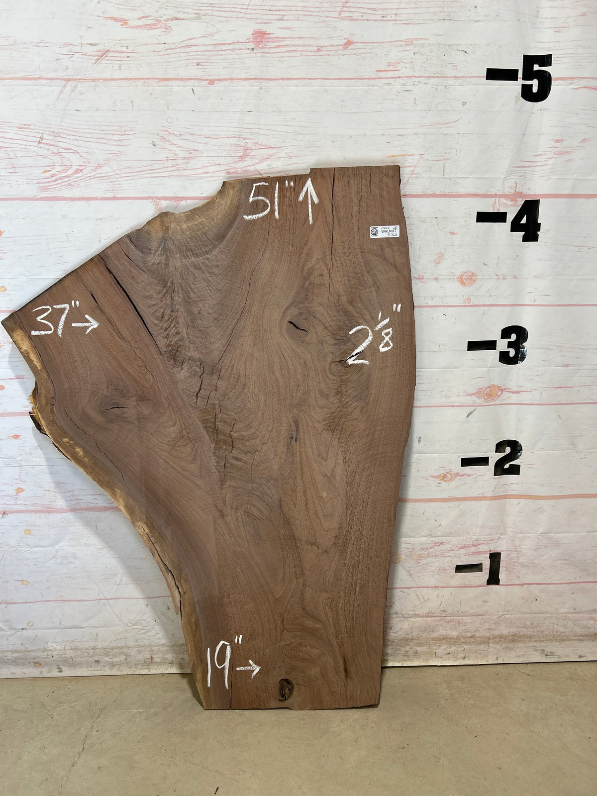 Live Edge Walnut Sku#28841M-20