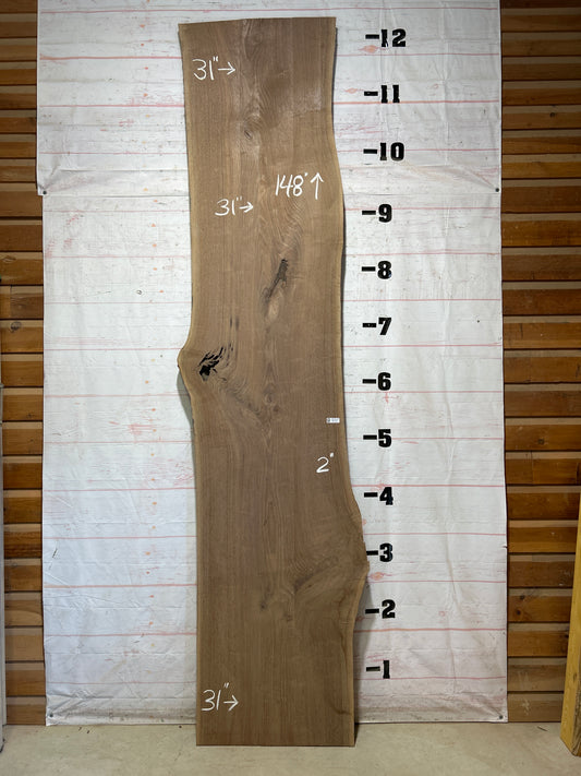 Live Edge Walnut Sku#28540-64