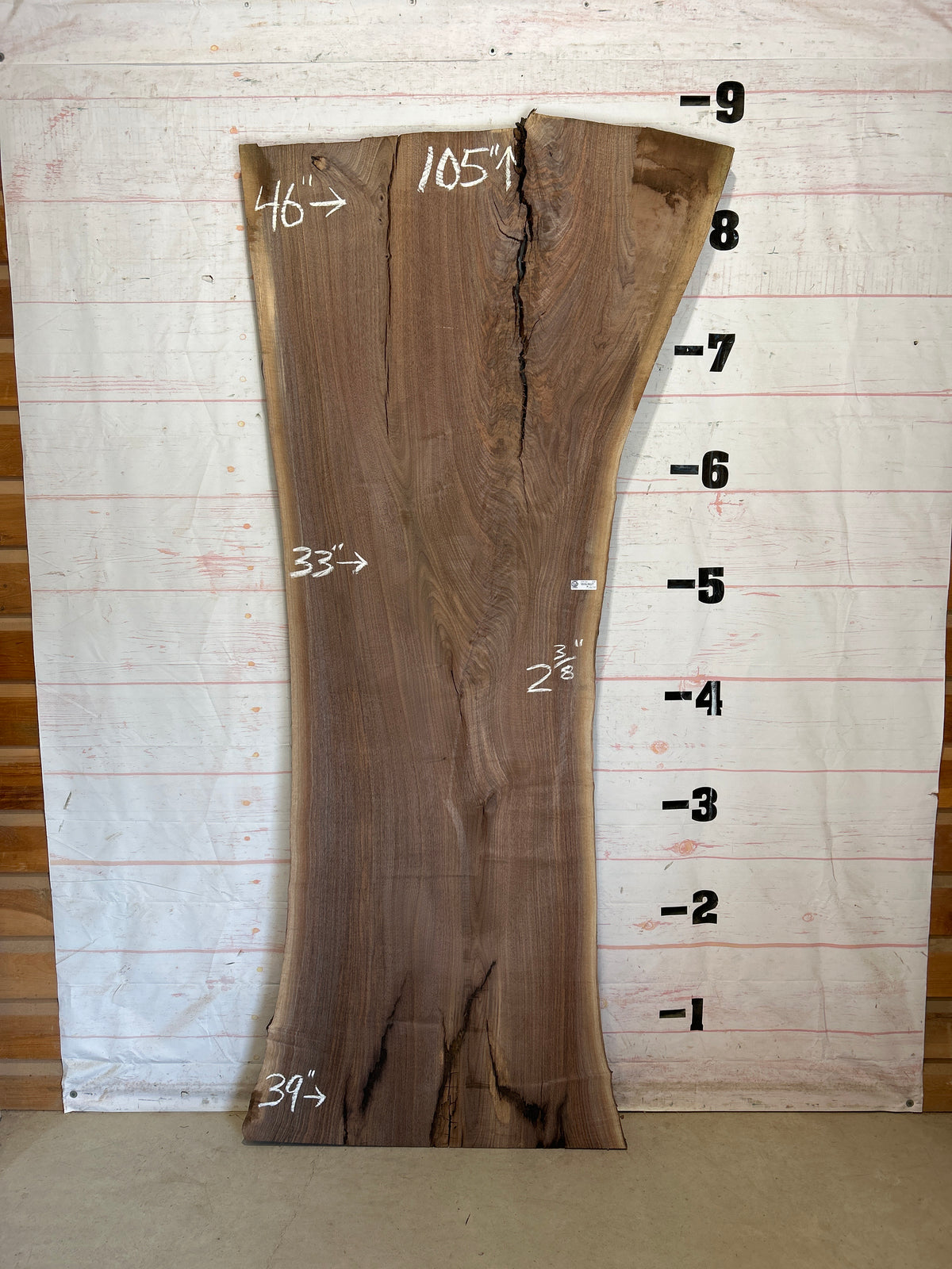 Live Edge Walnut Sku#28731K-73