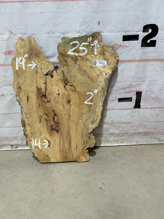 Live Edge Maple Sku#27408E-6