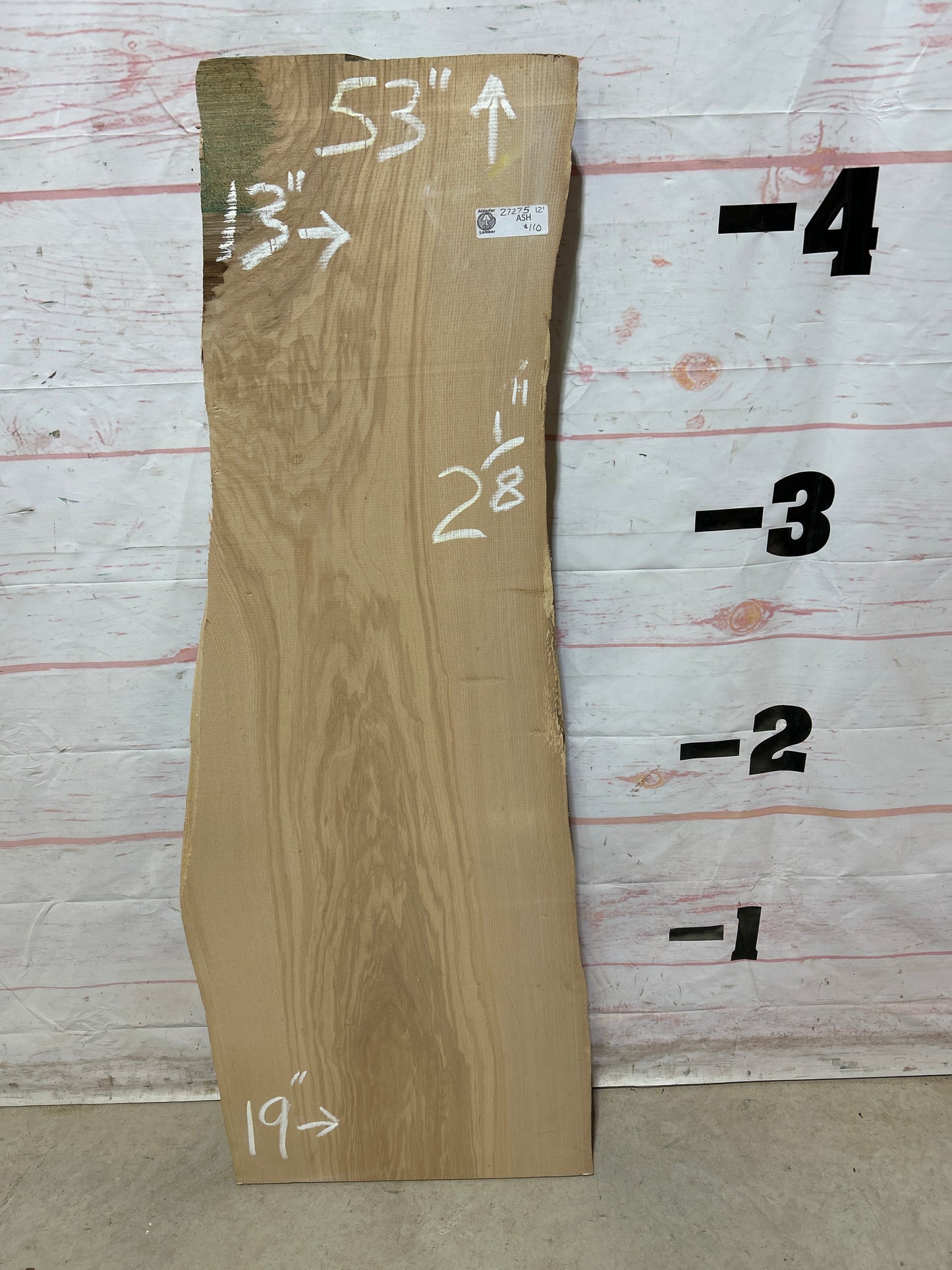 Live Edge Ash Sku#27275M-12