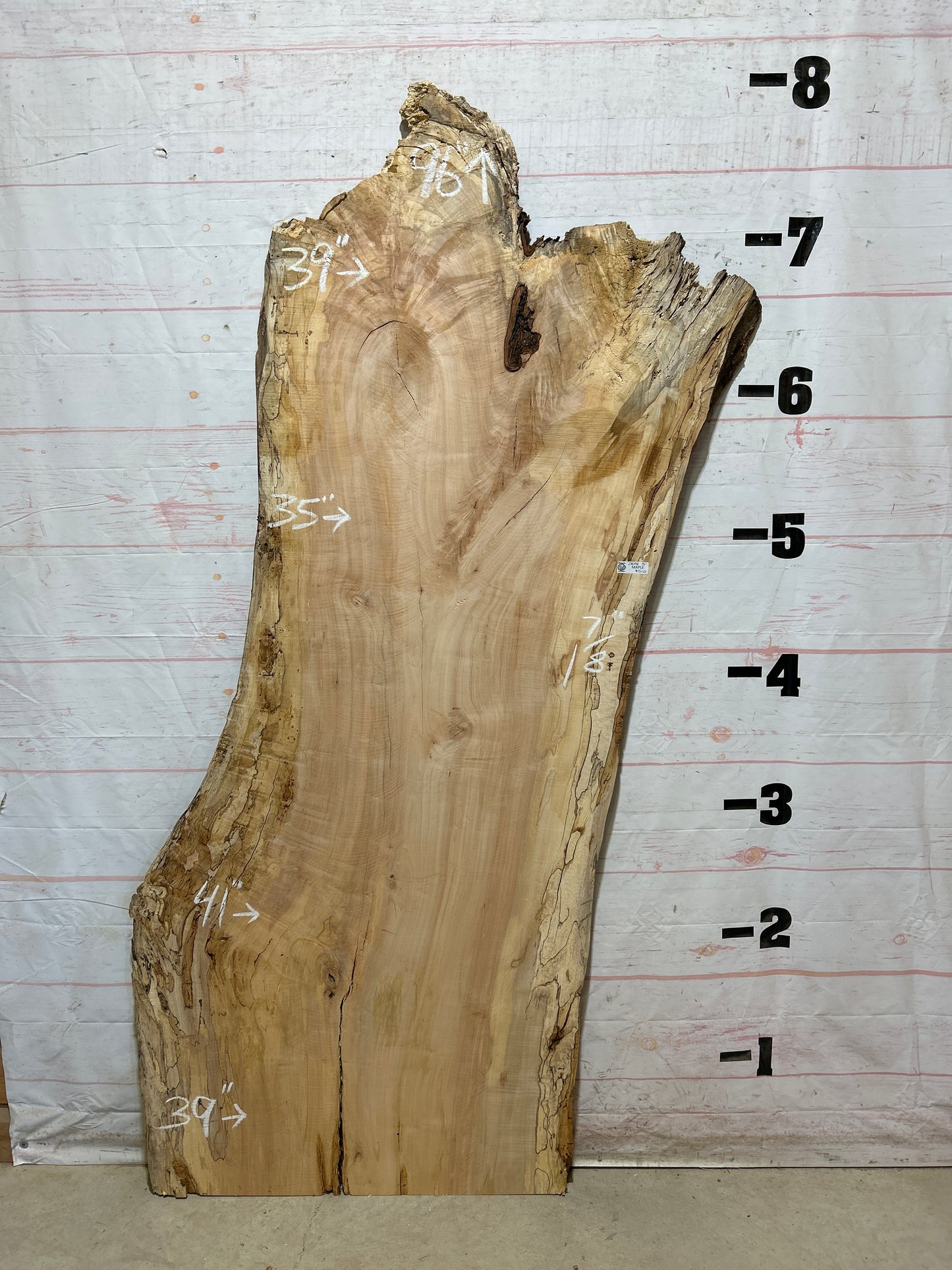 Live Edge Maple Sku#28098B-51