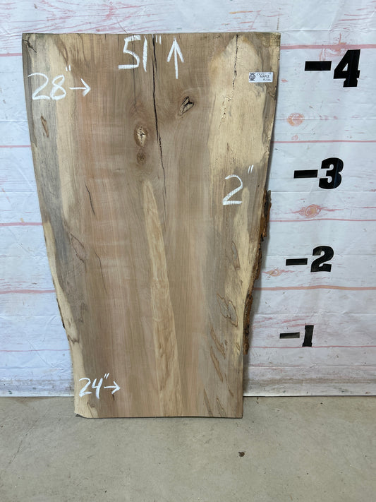 Live Edge Maple Sku#28251B-18