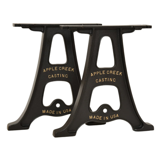 Cast Aluminum Table Leg Set