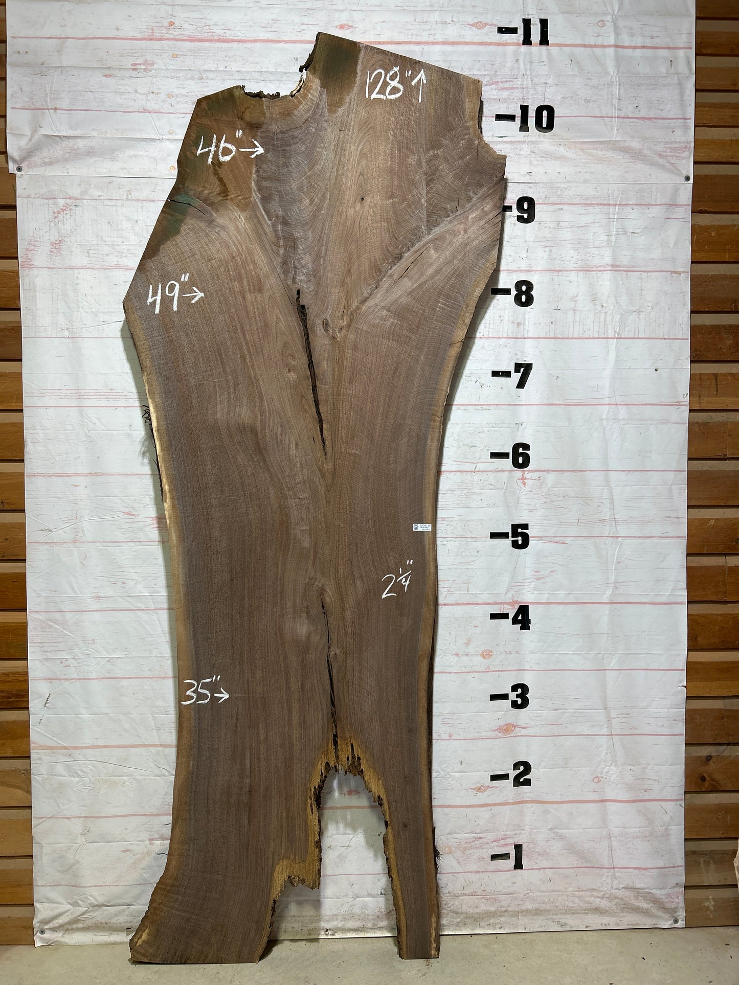 Live Edge Walnut Sku#28080-84