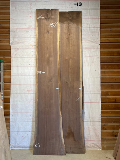 Live Edge Walnut Set Sku#28621-116